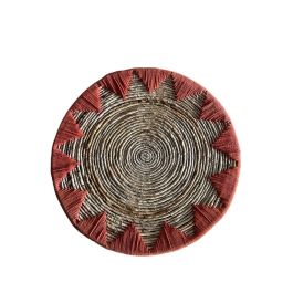 Perchero de Pared Romimex Natural Coral Fibra natural Macramé 52 x 52 x 2 cm Precio: 54.68999987. SKU: B1EDBD2BBP