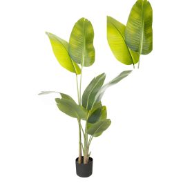 Planta Decorativa Romimex Strelitzia Plástico 70 x 140 x 70 cm