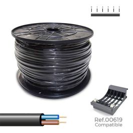 Manguera tubular vv-k06/1kv 2 x 1,50 mm² negra, 150 m. (bobina grande) Precio: 189.4999997. SKU: B1ALS7W6XM