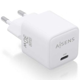 Cargador Gan de Pared Aisens ASCH-30W1P035-W/ 1xUSB Tipo-C/ 30W Precio: 10.58999986. SKU: B14D26F3KX