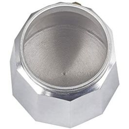 Cafetera Italiana JATA CCA6 * Plateado Aluminio 6 Tazas