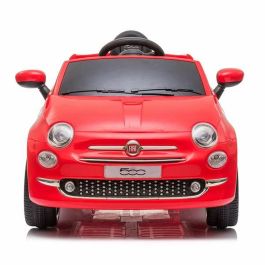 Coche Eléctrico para Niños Fiat 500 Rojo Con control remoto MP3 30 W 6 V 113 x 67,5 x 53 cm