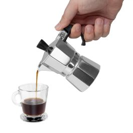 Cafetera Italiana Orbegozo KF 100 1T Plateado Aluminio (1 Taza)