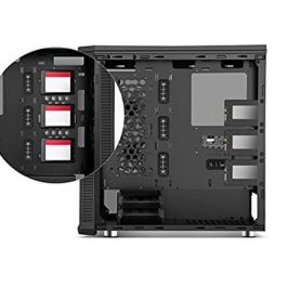 Caja Semitorre ATX Nox Hummer TGX RGB Negro