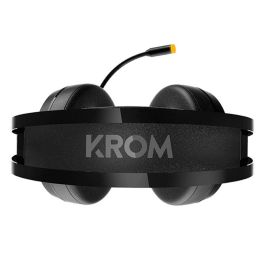 Auricular con Micrófono Gaming Krom Kayle USB Negro Naranja