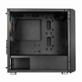 Caja Minitorre Micro ATX / ITX NOX Hummer Fusion RGB LED Negro