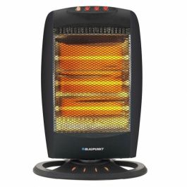 Estufa De Cuarzo Blaupunkt 1200 W Tres Niveles Potencia Funcion Oscilante Color Negro