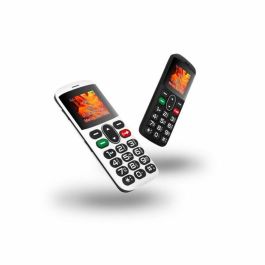 TELÉFONO MÓVIL LIBRE SPC SYMPHONY NEGRO - TECLAS GRANDES - 5 NUMEROS SOS+MENSAJES SOS - DUAL SIM - CÁMARA - BAT 1000mAh - BASE CARGA