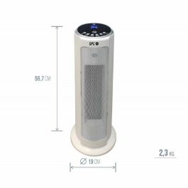 CALEFACTOR INTELIGENTE WiFi SPC CALIDUM - 2000W - 2.4GHZ - 3 MODOS DE POTENCIA - COMPATIBLE ANDROID / IOS / ALEXA / GOOGLE ASSISTANT / IFTTT CALEFACTOR INTELIGENTE WiFi SPC CALIDUM - 2000W - 2.4GHZ - 3 MODOS DE POTENCIA - COMPATIBLE ANDROID / IOS / ALEXA / GOOGLE ASSISTANT / IFTTT