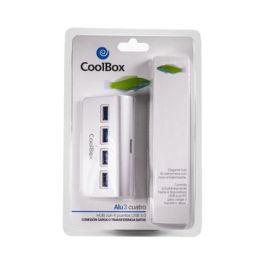 Hub USB CoolBox COO-HU4ALU3 Aluminio (4 Puertos) Precio: 16.94999944. SKU: B1F6H4BWG6