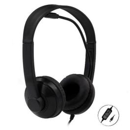 Nilox Auriculares Micrófono Biaural Estereo C- Cable Usb Negro