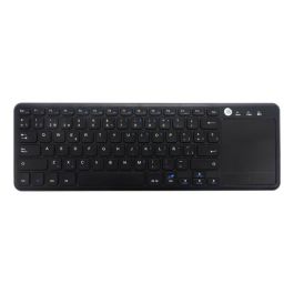 Teclado con Touchpad CoolBox COO-TEW01-BK Negro Qwerty Español