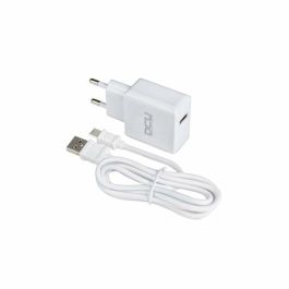 Cargador de Pared + Cable USB A a USB C DCU 66826 Blanco (1 m) Precio: 19.94999963. SKU: S0429097