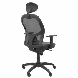 Silla de Oficina con Cabecero Jorquera similpiel P&C SNSPNEC Negro