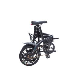 Bicicleta Eléctrica Skate Flash Urban Compact Negro/Azul 250 W 25 km/h