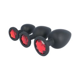 Plug Anal Virgite Negro Silicona Set 3 Piezas Precio: 17.5000001. SKU: B1A6BKL8JJ