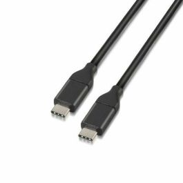 Cable USB-C 3.1 Aisens A107-0061 Negro 1 m Precio: 6.95000042. SKU: B1KBX73FYK