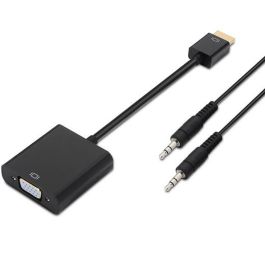 Aisens Conversor Hdmi A Svga + Audio, Hdmi A-M - Svga-H + Jack 3.5-H Negro 10 cm+1,0M Precio: 5.50000055. SKU: S8400125