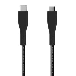 Cable USB-C Aisens A107-0350 Negro 2 m (1 unidad) Precio: 2.95000057. SKU: S5622000