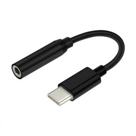 Adaptador USB-C a Jack 3.5 mm Aisens A109-0348 Negro 15 cm Precio: 10.95000027. SKU: B17MF9KJM4