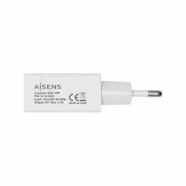 Aisens Cargador Usb 10 W 5 V-2A Blanco