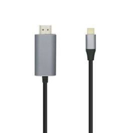 Cable USB-C a HDMI Aisens A109-0392 Negro 80 cm 4K Ultra HD Precio: 16.94999944. SKU: S0236621