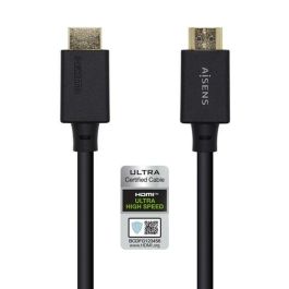 Cable HDMI 2.1 8K Aisens A150-0421/ HDMI Macho - HDMI Macho/ 1m/ Certificado/ Negro Precio: 7.79000057. SKU: B1FY8DDM2X