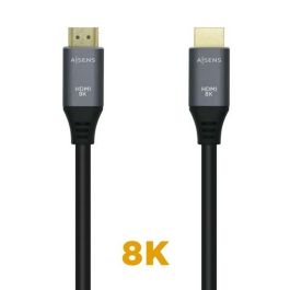 Cable HDMI 2.1 8K Aisens A150-0426/ HDMI Macho - HDMI Macho/ 1m/ Gris Negro Precio: 4.99000007. SKU: B1HNSEZ2JN