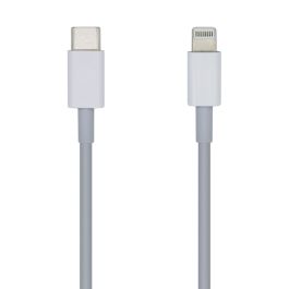 Cable USB-C a Lightning Aisens A102-0442 Blanco 1 m (1 unidad) Precio: 3.50000002. SKU: S5617203