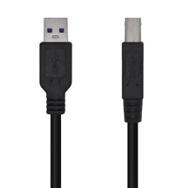 Cable USB 3.0 Impresora Aisens A105-0444/ USB Tipo-B Macho - USB Macho/ 2m/ Negro Precio: 6.50000021. SKU: B16FMBJDYN