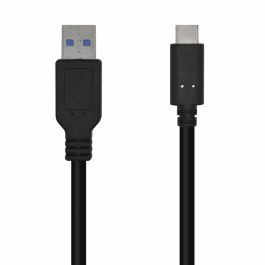 Cable USB A a USB-C Aisens A107-0450 Negro 1,5 m (1 unidad) Precio: 3.95000023. SKU: S5622008