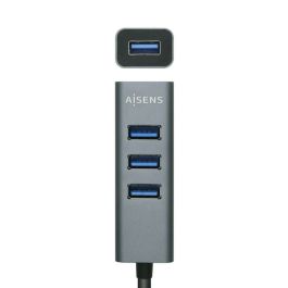 Hub USB Tipo-C Aisens A109-0508/ 4xUSB