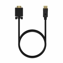 Aisens Cable Conversor Displayport A Vga Dp-M - Vga-M Negro 1,0M