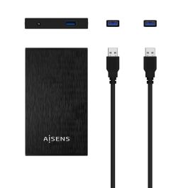 Aisens Caja Externa 2,5" Ase-2523B 9.5 mm Sata A Usb 3.0-Usb3.1 gren1 Negro