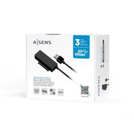 Adaptador USB a SATA para Disco Duro Aisens ASE-35A01B