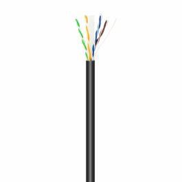 Bobina de Cable RJ45 para Exteriores UTP AWG23 Aisens A135-0675 Cat.6/ 100m/ Impermeable/ Negro