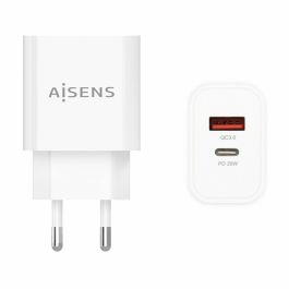 Aisens Cargador 1Xusb-C Pd3.0, 1Xusb-A Qc3.0 20 W Blanco Precio: 6.0379000846999995. SKU: B174JEX99N