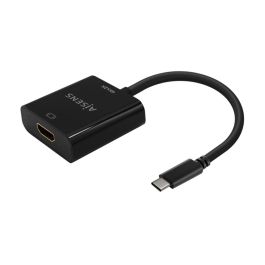 Adaptador USB-C a HDMI Aisens A109-0684 Negro 15 cm Precio: 12.94999959. SKU: B1DXFGYYF9