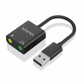 Tarjeta de Sonido Aisens A106-0769/ USB Macho - 2xJack 3.5 Hembra Precio: 5.89000049. SKU: B13T7Q87Q6