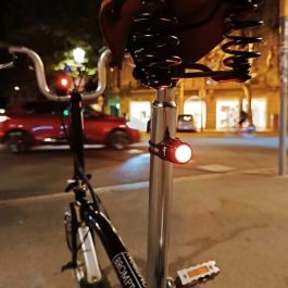 Luz Reflectante para Bicicleta Töls Tols Micro Usb Rear Light Luz Reflectante para Bicicleta Töls Tols Micro Usb Rear Light