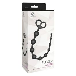 Bolas Anales S Pleasures Flexer Negro Silicona