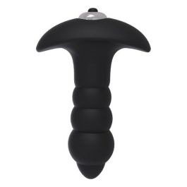 Plug Anal S Pleasures Bubble Negro Negro/Plateado