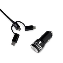 Cargador de Coche USB Universal + Cable USB-C Subblim SUB-CHG-4CC002 Precio: 10.95000027. SKU: S5622284