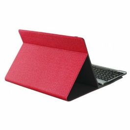 Funda para Tablet y Teclado Subblim SUB-KT2-BT0003 10,1" Rojo Qwerty Español QWERTY