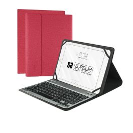Funda para Tablet y Teclado Subblim SUB-KT2-BT0003 10,1" Rojo Qwerty Español QWERTY Precio: 30.94999952. SKU: S0433805