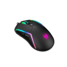 Pack Gaming Krom Kenya Qwerty Español Negro Multicolor