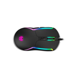 Pack Gaming Krom Kenya Qwerty Español Negro Multicolor