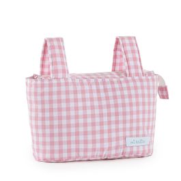 Bolsa organizadora para carro de bebé Mi bollito Rosa Vichy 15 x 18 x 45 cm Precio: 21.90000054. SKU: B1G4VCZY2E