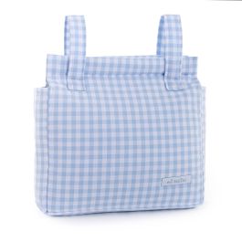 Bolsa organizadora para carro de bebé Mi bollito Azul Vichy 10 x 35 x 35 cm Precio: 26.49999946. SKU: B17DPWY4D2