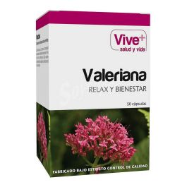 Valeriana Vive+ (50 Cápsulas) Valeriana Vive+ (50 Cápsulas) Precio: 7.2272728. SKU: S4602361